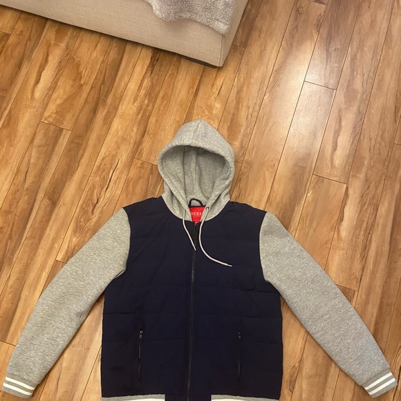 Mens GUESS zip-up jacket. XL - Picture 4 of 4